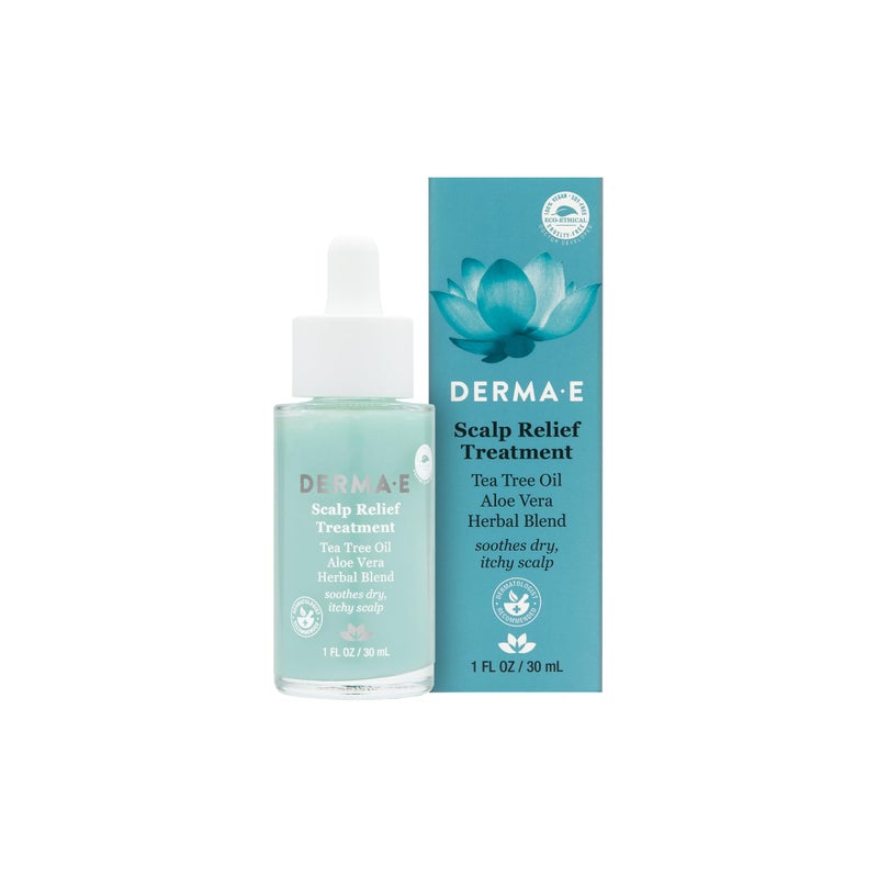 derma-e DERMA E Scalp Relief Treatment, Soothes Itch and Promotes Scalp Health - Image 1