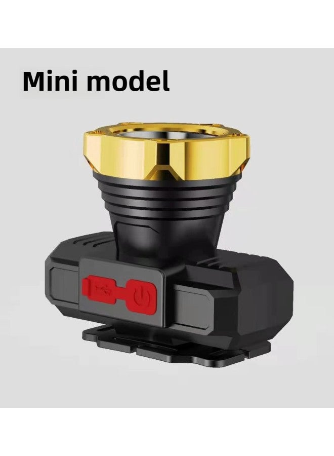 Generic Induction Cap Lamp Charging Usb Waterproof Long Standby Strong Light Headlight Led Head-mounted Night Fishing Outdoor Cap Lamp 