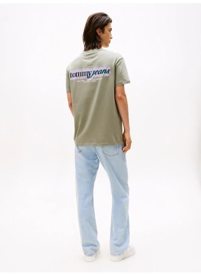 TOMMY JEANS Back Graphic Crew Neck T-Shirt