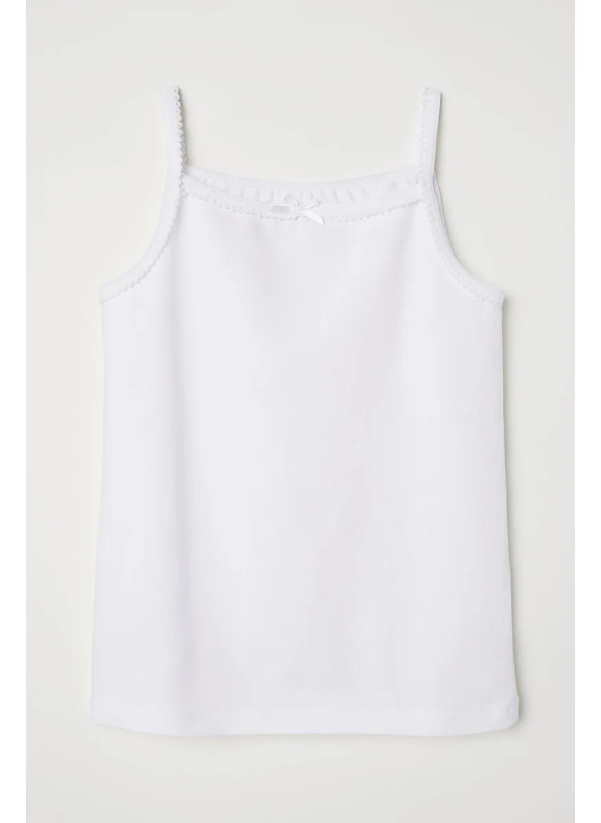 H&M 3-Pack Jersey Strappy Tops
