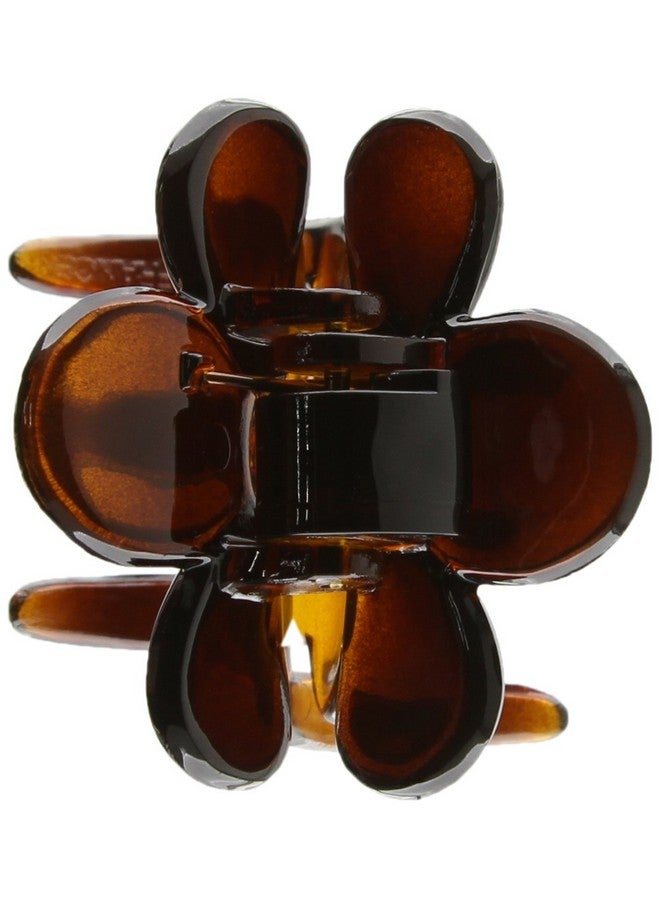 CARAVAN Aravan Flower Hair Claw Tortoise Shell - Image 5