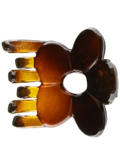 CARAVAN Aravan Flower Hair Claw Tortoise Shell  - Image 3