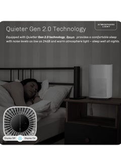 ibsun Air Purifiers for Bedroom Up to 20 m², Air Purifier H13 True HEPA Filter for Pollen Dander Hair Smell, 24db Filtration System  - Image 5