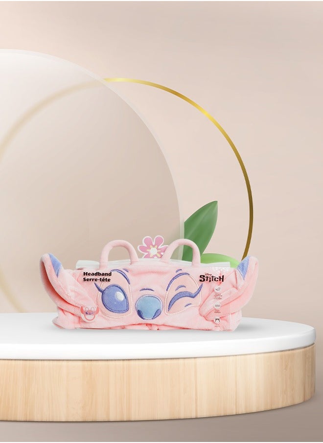 Miniso - Add a pop of fun to your hair with this soft Angel-themed headband from Lilo & Stitch. - Image 1