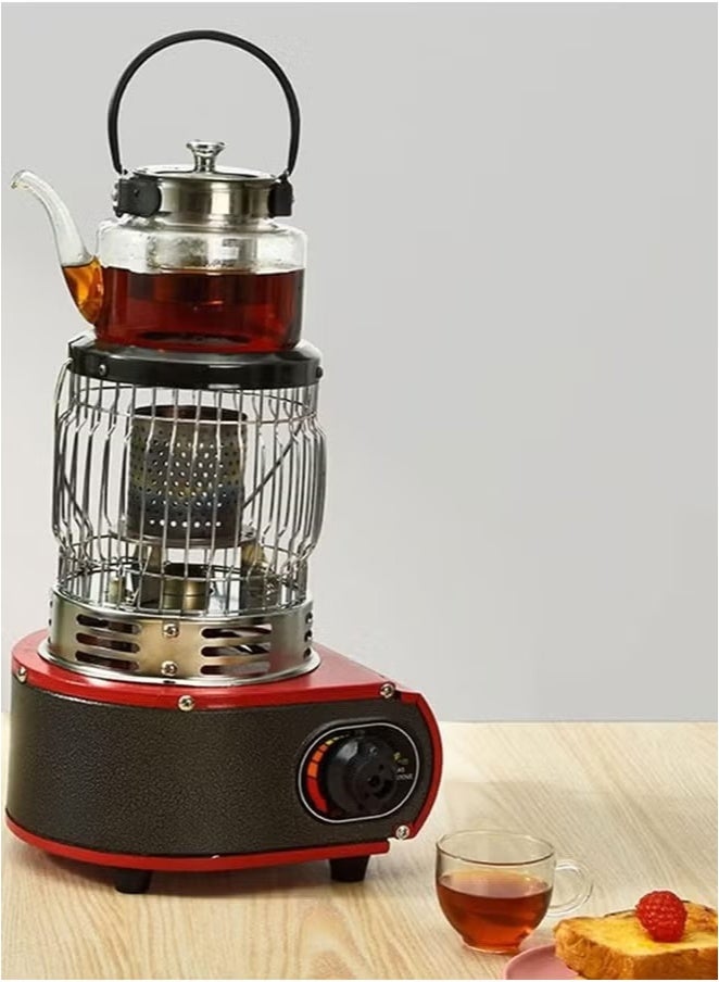 كادي ون دفاية خارجية و موقد متعدد الوظائف للتخييم وصيد السمك بقدرة 2000 واط في الشتاء والمشي لمسافات طويلة - Image 4