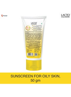 Lacto Calamine Sunshield Matte Look Sunscreen Spf50 Pa+++ For Oily Or Acne Prone Skin Very Water Resistant Paraben & Sulphate Free 50G  - Image 3
