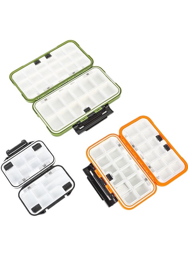 Bear Fire Box, Portable Fishing Tackle Accessory Box, 20Cm Multifunctional Lead Skin, Fish Hook, Space Bean, Figure-Eight Ring Storage Box, Tool Box - Image 1