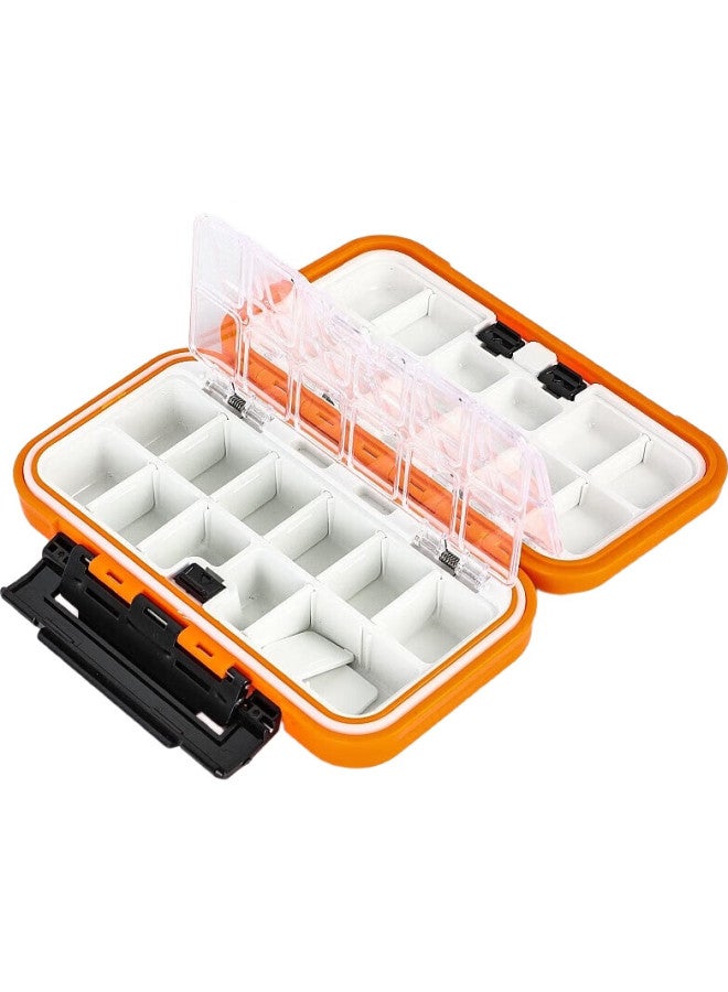 Bear Fire Box, Portable Fishing Tackle Accessory Box, 20Cm Multifunctional Lead Skin, Fish Hook, Space Bean, Figure-Eight Ring Storage Box, Tool Box - Image 2