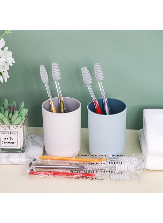 اتش كيو اس ال سوند مجموعة فرشاة أسنان HQSLsund، 200 فرشاة أسنان للاستخدام مرة واحدة، معبأة بشكل فردي، بشعيرات ناعمة، مناسبة للسفر، مناسبة كهدية للمشردين، أو الفنادق، أو التخييم، أو السفر - Image 4