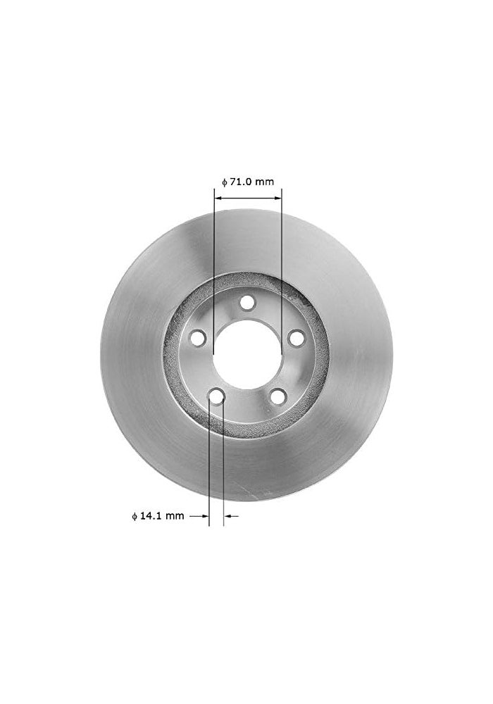 Bendix Premium Drum and Rotor PRT5050 Front Brake Rotor - Image 3