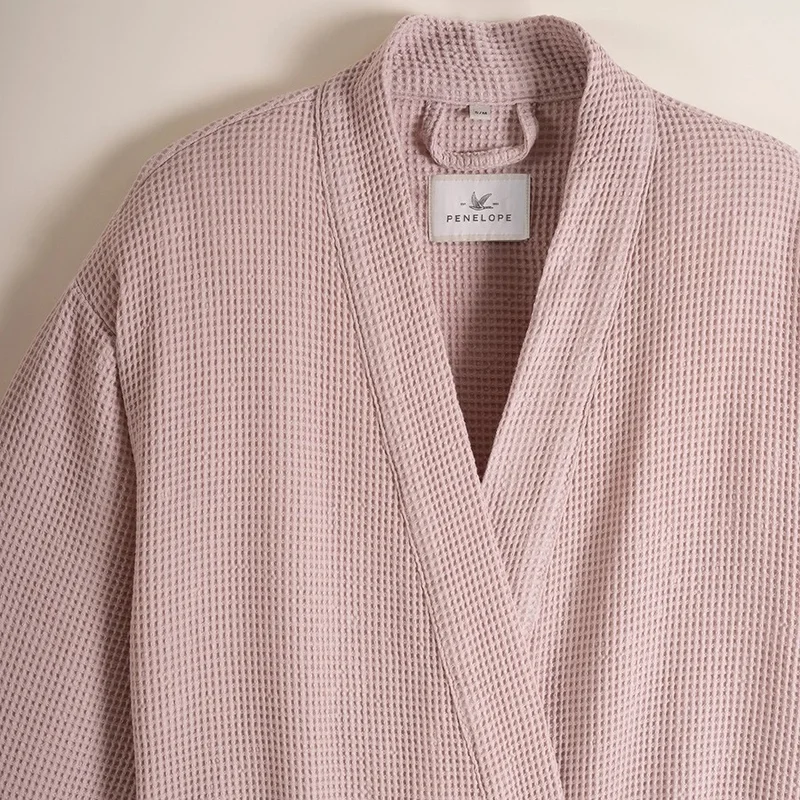 Penelope Bathrobe L-XL Powder - Celia Series