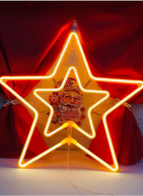 Star Within a Star Christmas Light – Illuminate Your Christmas with a Radiant Glow AS