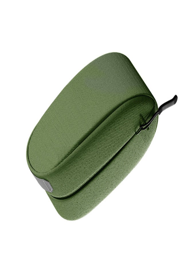 إنلي حقيبة سرج دراجة هوائية بسعة 0.3 لتر، جيب تخزين قابل للتعديل يُوضع أسفل المقعد للدراجات الجبلية والطرق، لون أخضر أفوكادو - Image 4