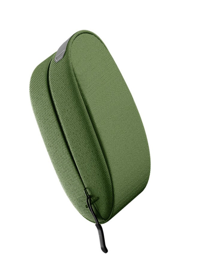 إنلي حقيبة سرج دراجة هوائية بسعة 0.3 لتر، جيب تخزين قابل للتعديل يُوضع أسفل المقعد للدراجات الجبلية والطرق، لون أخضر أفوكادو - Image 2