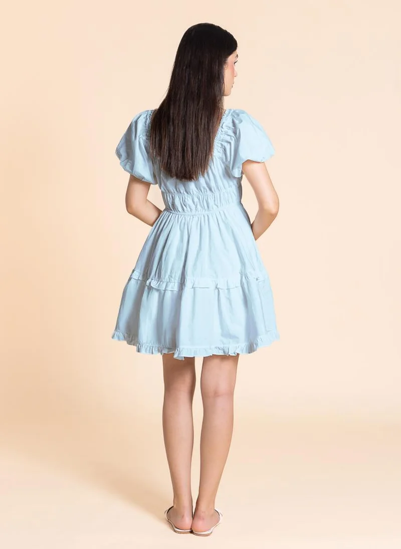 SHAPES Tiered Cotton Dress