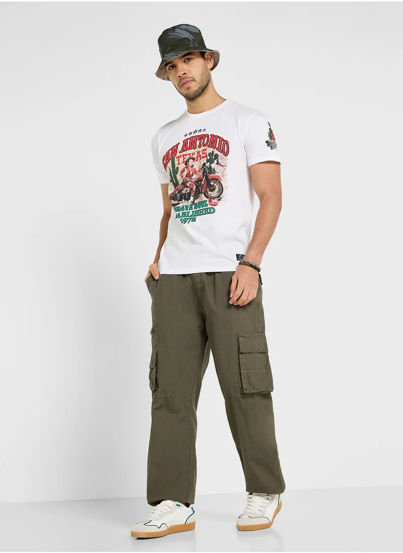 برايف سول Cotton Ripstop Cargo Pants