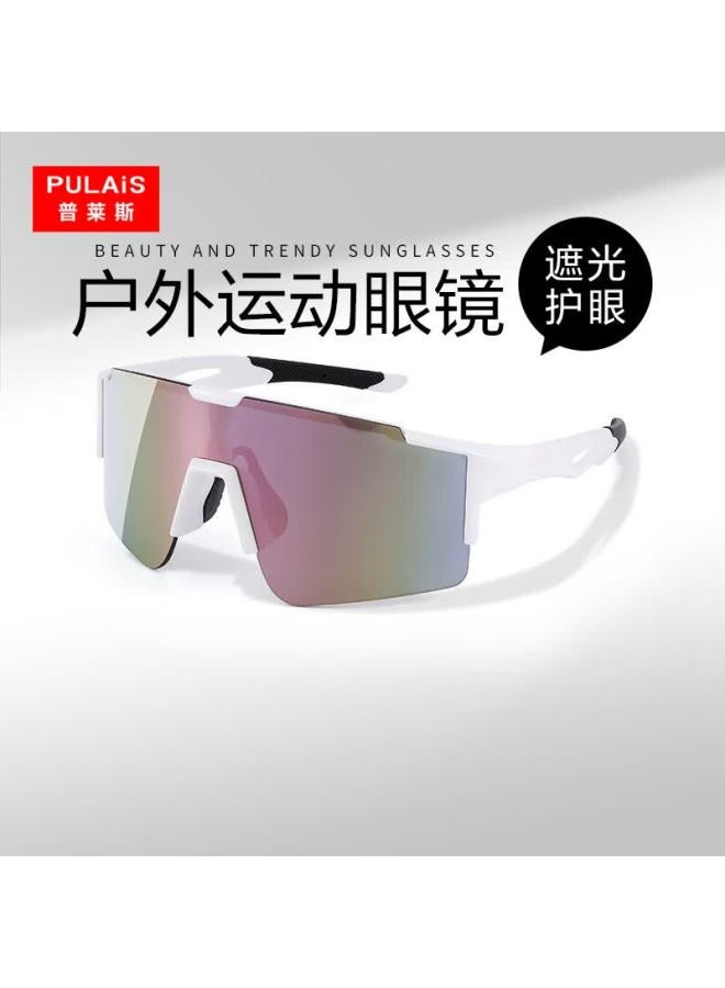 Pulais Cycling Gl For Men And Women, Outdoor Windproof Sand-proof Uv Protection Sports Sungl 2037 - Image 1