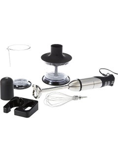 Hamilton Beach 5 In 1 Stainless Steel Hand Blender Powerful Turbo Boost With Variable Speeds Chopper Mixer Food Processor Smoothie Maker 160 Watts 59769G Sau 2 Year Limited  - Image 1