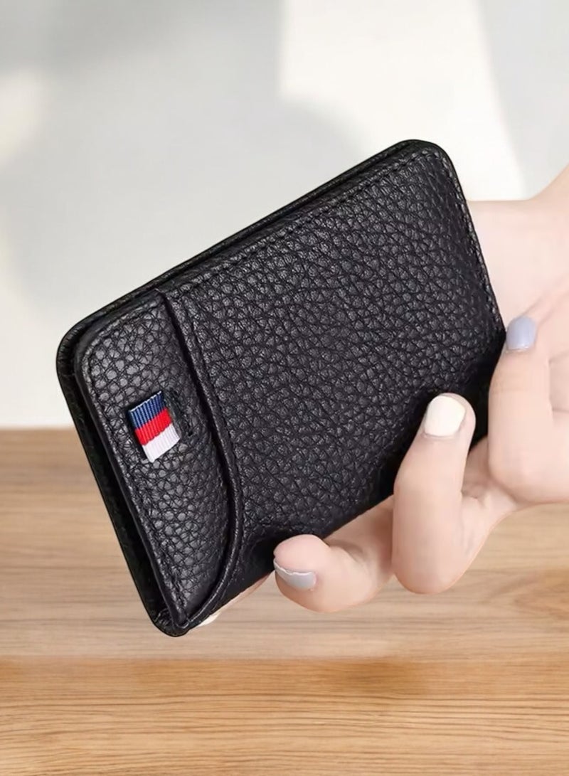 مونلايت محفظة بطاقات رجالي صغيرة الحجم تحتوي على 9 فتحات للبطاقات - Image 2