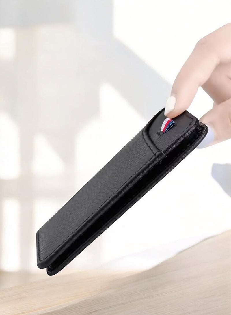 مونلايت محفظة بطاقات رجالي صغيرة الحجم تحتوي على 9 فتحات للبطاقات - Image 3