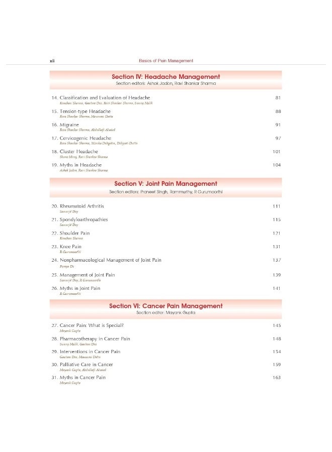 BASICS OF PAIN MANAGEMENT 3ED (HB 2022) - Image 5
