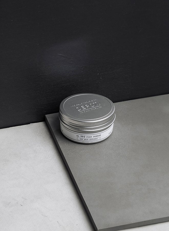 Depot بومادة الطين ذات الثبات القوي - تخلق مظهرًا منسقًا ومجسمًا وتوفر لمسة نهائية غير لامعة (75 مل) - Image 2