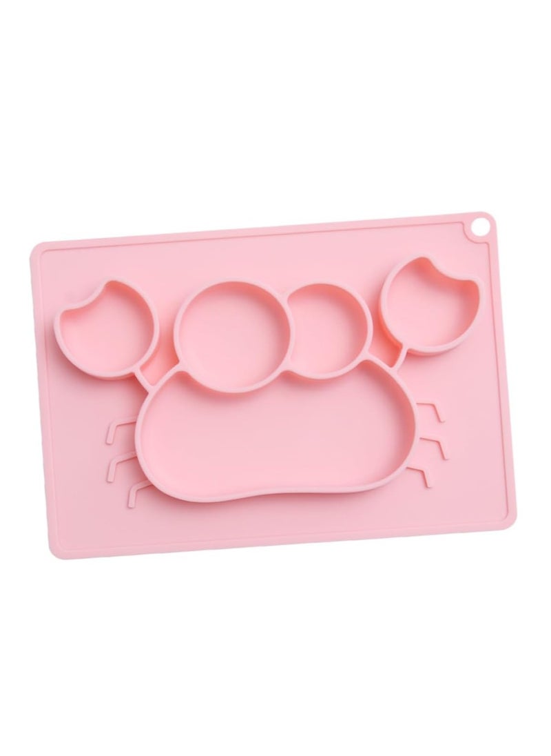 Generic Silicone tray for kids - Pink  - Image 1