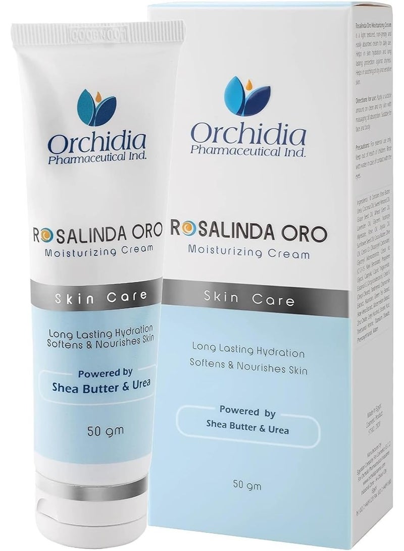 أوركيديا فارما كريم للجسم كامل من أوركيديا مرطب للبشرة الحساسة، روزاليندا اورو