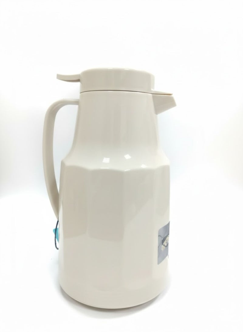 Original Premium Vacuum Flask - 12+ Hours Heat Retention, Ramadan Edition Thermal Coffee & Tea Pot Food-Grade Plastic Outer / Glass Inner - Image 1