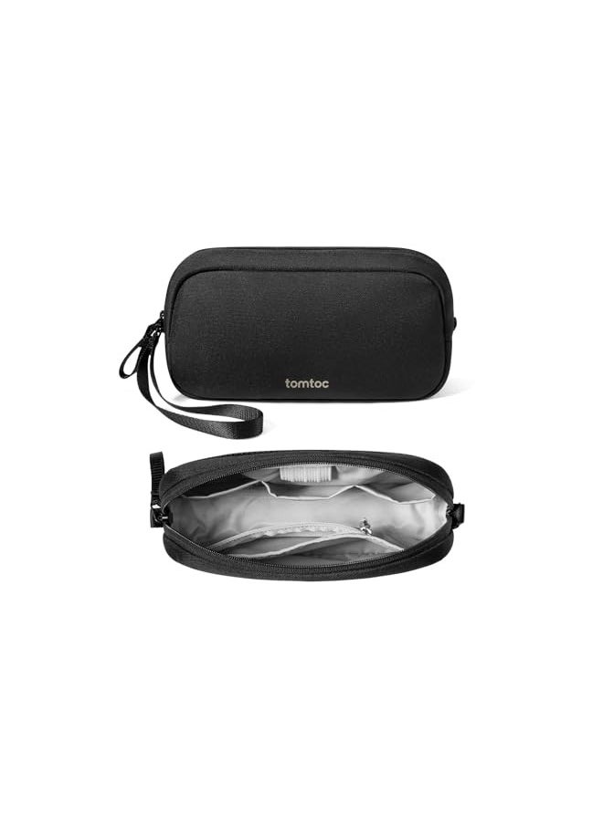 Tomtoc tomtoc Recycled Portable Storage Pouch Bag Case Accessories Organizer Compatible with MacBook Laptop Charger, Mouse, Cables, Hub, Power Adapter, Power Bank, Toiletries, Cosmetics, Personal Items  - Image 1