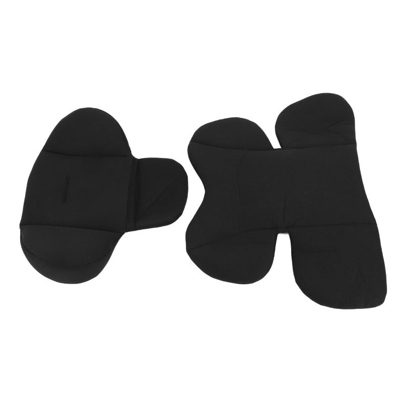 Baby Carseat Cushion Insert: Black Premium Soft Machine Washable Material - Lightweight Portable Design Infant Carseat Head Support for Newborn Travel Strollers Carriers Spine Protection - Image 3