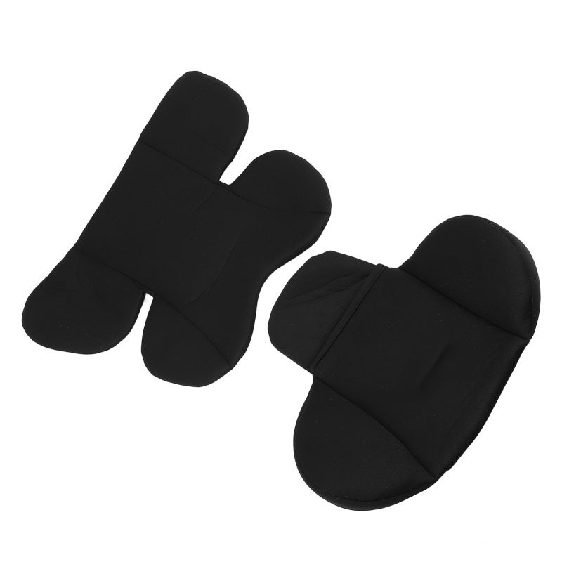 Baby Carseat Cushion Insert: Black Premium Soft Machine Washable Material - Lightweight Portable Design Infant Carseat Head Support for Newborn Travel Strollers Carriers Spine Protection - Image 5