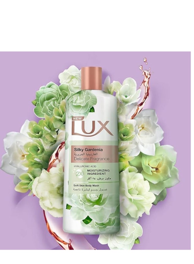 لوكس غسول جسم مرطب بالجاردينيا الحريرية من لوكس، 500 مل - Image 3