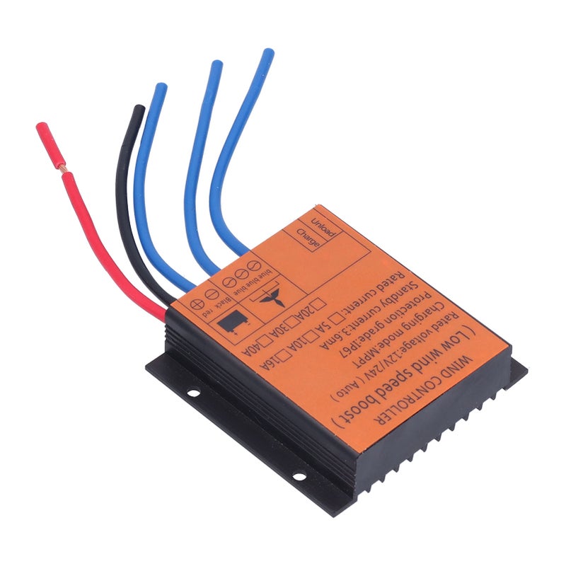 Wind Turbine Controller Low Voltage MPPT Charge Regulator with LED Light 100W‑400W 12V 24V5A - Image 1