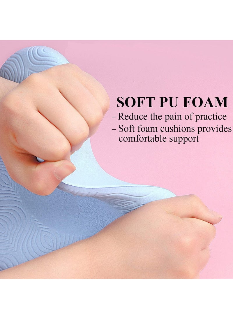 TRASSLE 2 pack Yoga Knee Pad, Extra Thick Elbows Wrist Hands Head Foam, Pilates Kneeling Pad for Yoga, Pilates, Home Gym  - Image 3