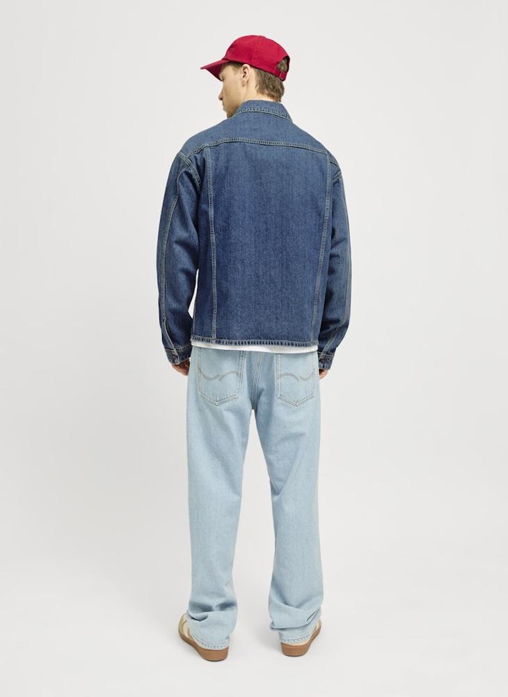 JACK & JONES Pocket Detail Regular Fit Denim Shirt  - Image 2