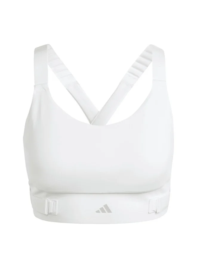 adidas حمالة صدر رياضية نسائية عالية الدعم للجري