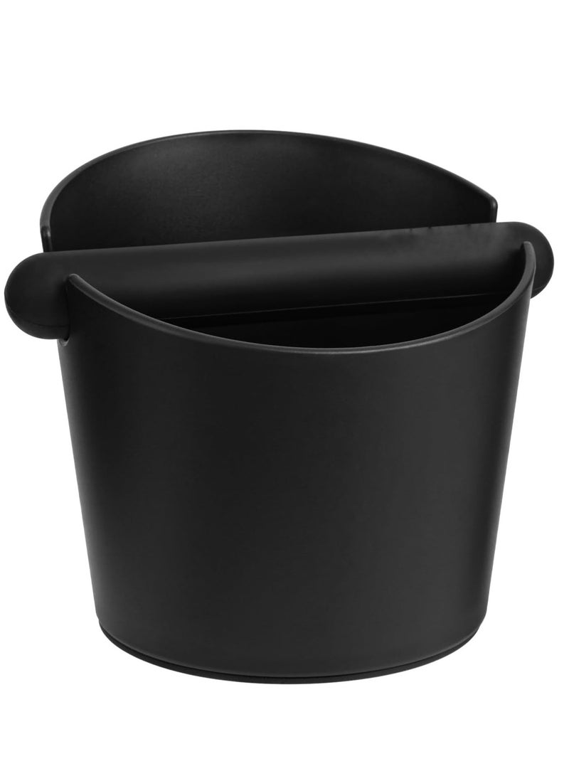 Coffee Knock Box – Large Size – Made of Durable Plastic with Rubber Bar for Easy Disposal of Used Coffee Grounds - Image 1