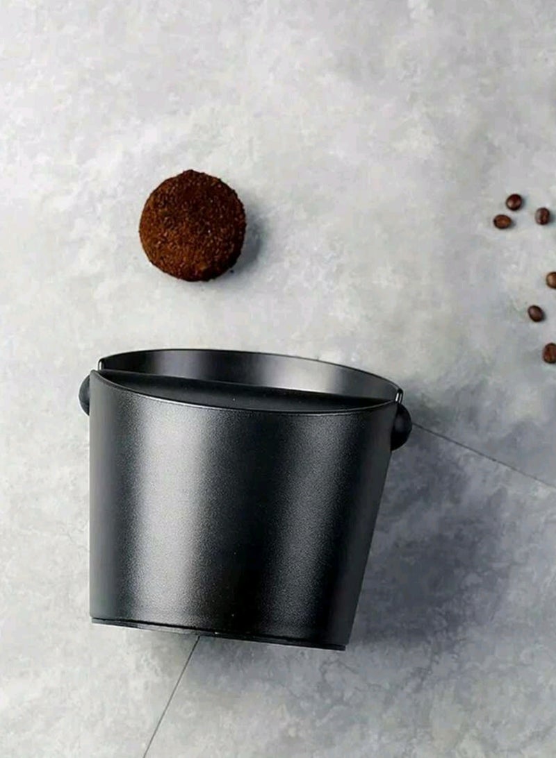 Coffee Knock Box – Large Size – Made of Durable Plastic with Rubber Bar for Easy Disposal of Used Coffee Grounds - Image 3