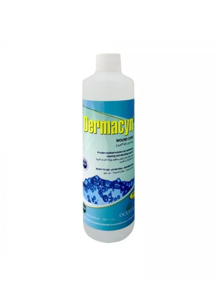 Dermacyn Wound Care Solution 500mL - Image 1