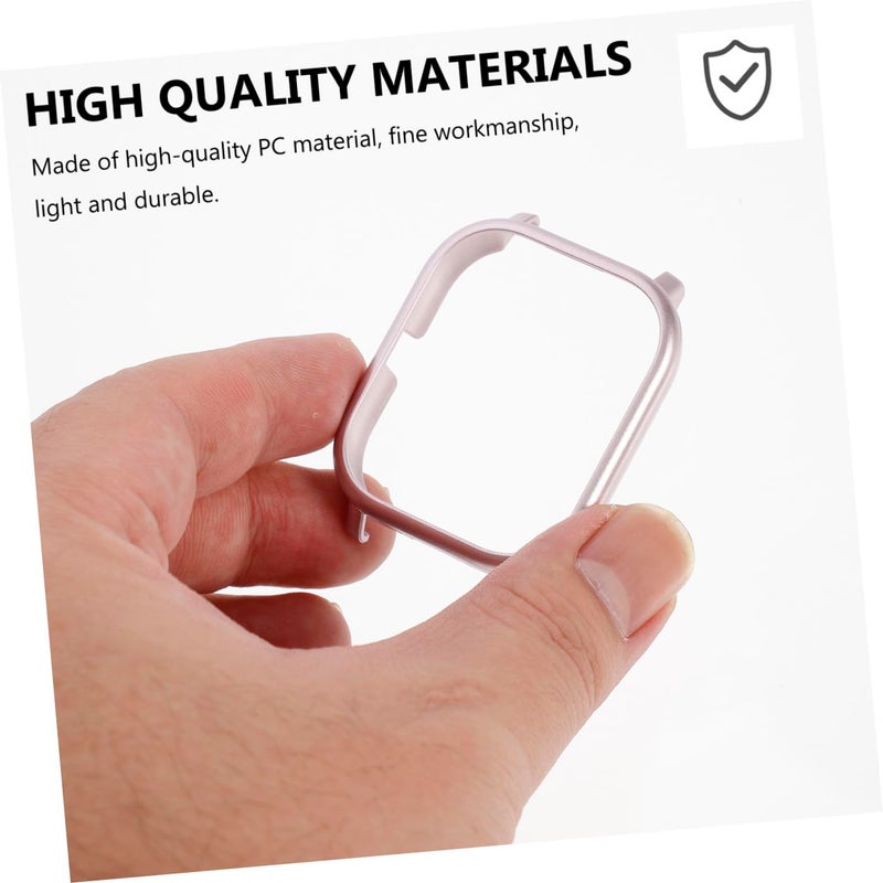 Rose Gold Scratch Resistant Protective Case Lightweight Shell Easy Installation for Watch - Image 5