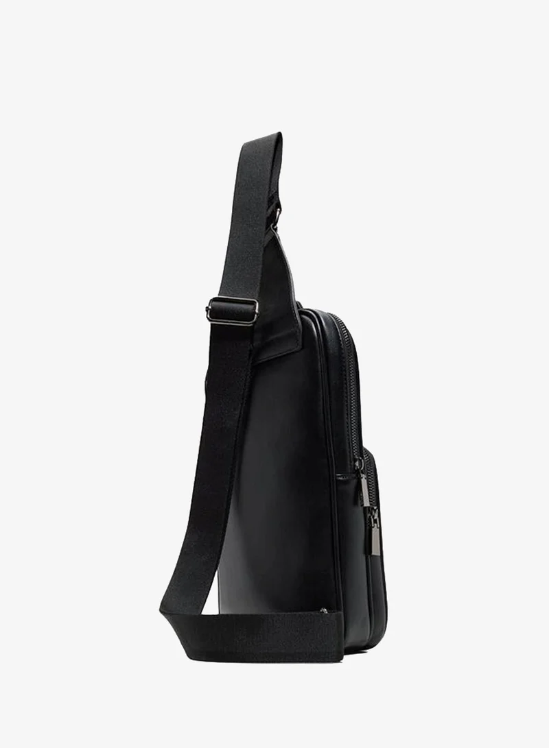 Aldo  Cleos Men Black Crossbody Bag for Men | Best Price UAE
