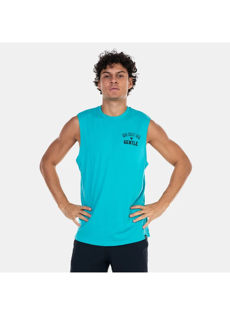UNDER ARMOUR Men's Project Rock Show Me Sweat Training Tank Top