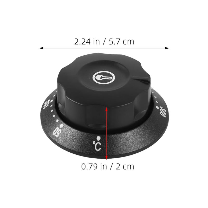 Universal Thermostat Knob Replacement For Oven Fryer Stove Temperature Control 30 150 50 300 Degree Scale - Image 3