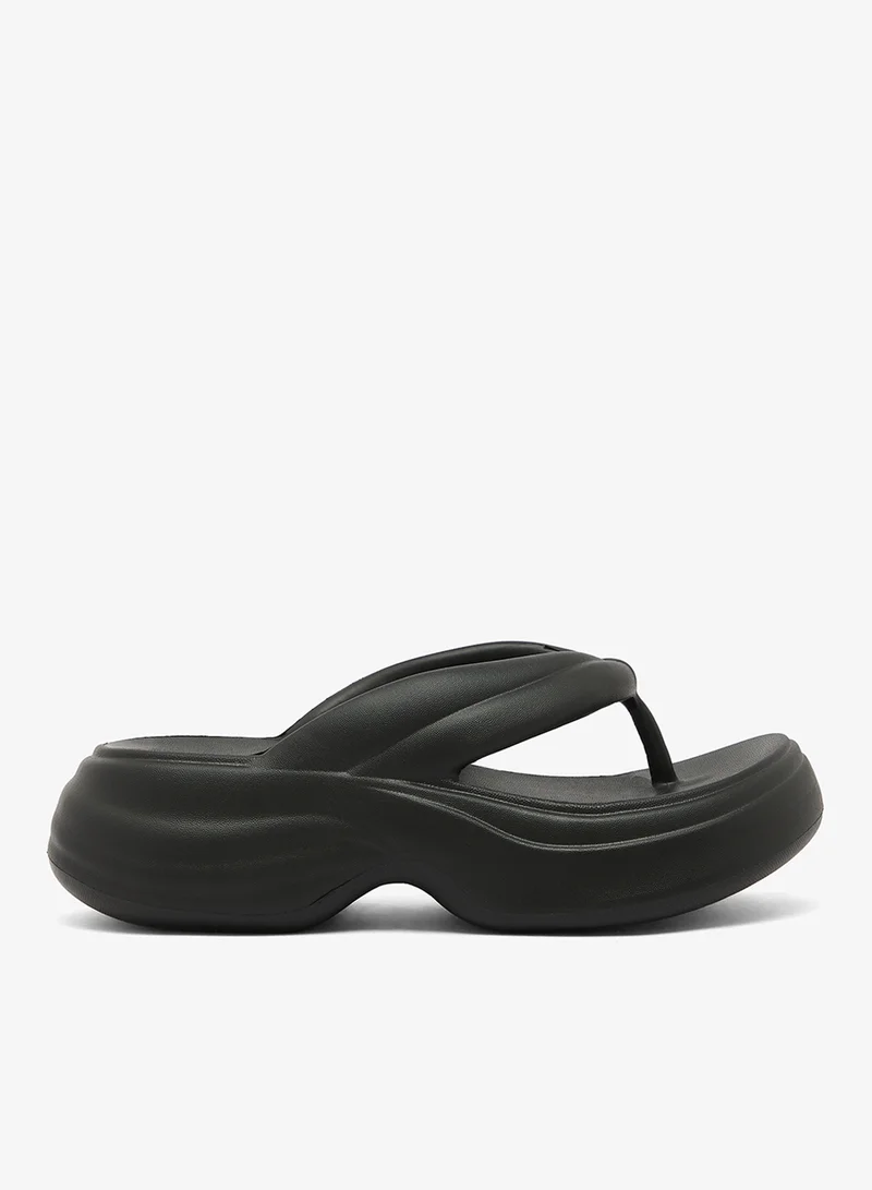 Ginger Thick Sole Thong Flip Flops