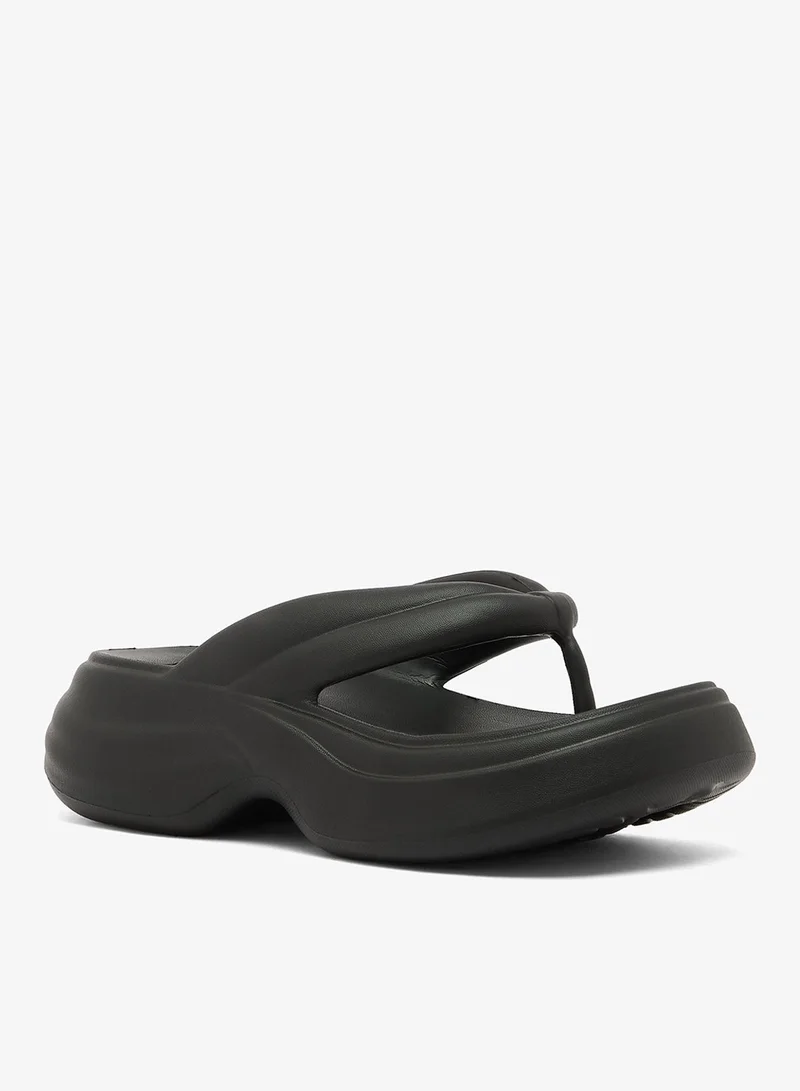 Ginger Thick Sole Thong Flip Flops