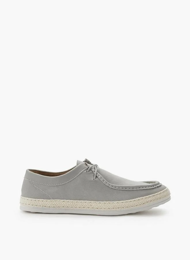Peppermint GREY Men Lace-Up Espadrilles for Men | Best Price UAE