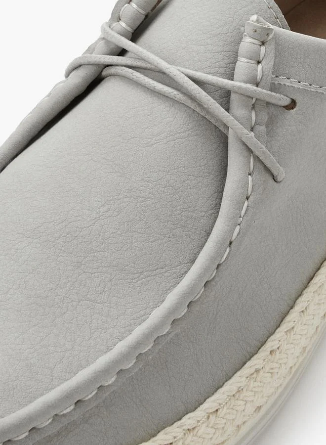 Peppermint GREY Men Lace-Up Espadrilles for Men | Best Price UAE