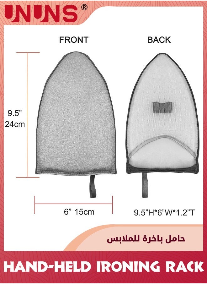 UNUNS - Steamer Rack For Clothes,Garment Steamer Ironing Gloves And Garment Hanger For Steaming Clothes,Handheld Garment Steamer Rack,Clothes Hanger For Steam Ironing - Image 1