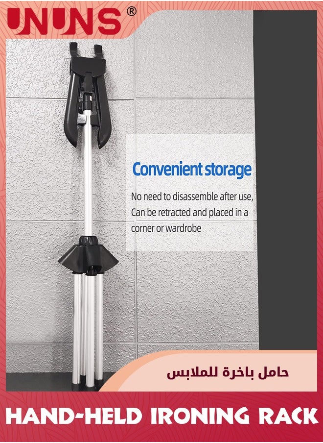 UNUNS - Steamer Rack For Clothes,Garment Steamer Ironing Gloves And Garment Hanger For Steaming Clothes,Handheld Garment Steamer Rack,Clothes Hanger For Steam Ironing - Image 1